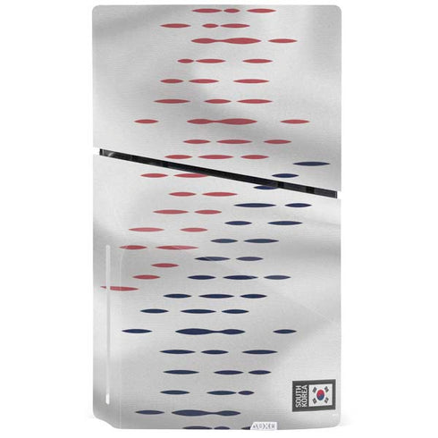 South Korea Soccer Flag PS5 Slim Disk Console Skin
